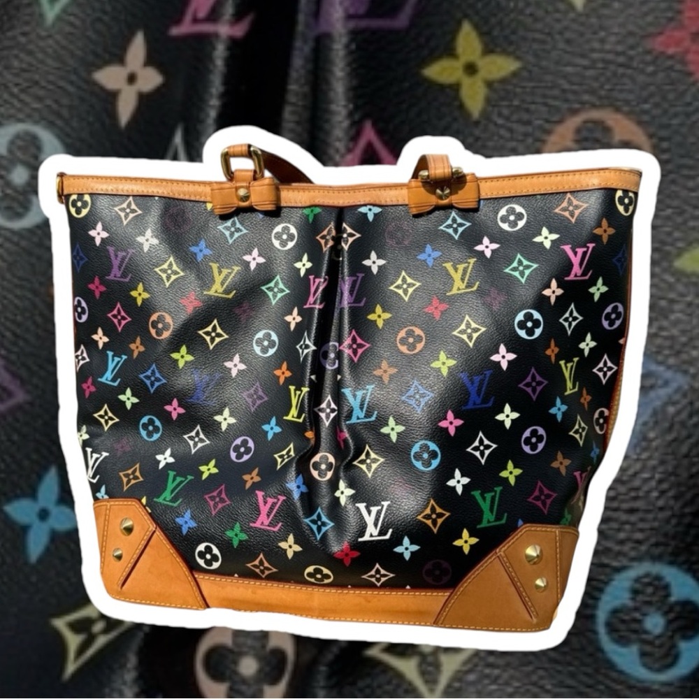 Louis Vuitton Murakami Sharleen GM Multicolor Tote Bag